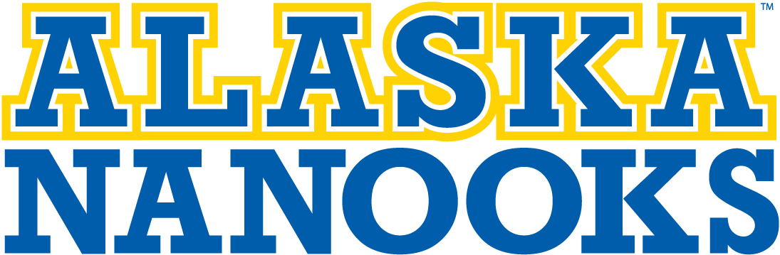 Alaska Nanooks 2000-Pres Wordmark Logo vinyl decal